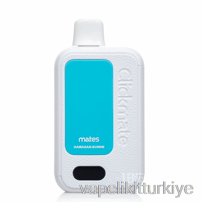 Elektronik Sigara Kalemi Vape Mate 7 Daze Clickmate 15000 Tek Kullanımlık Kit Hawaiian Gummi